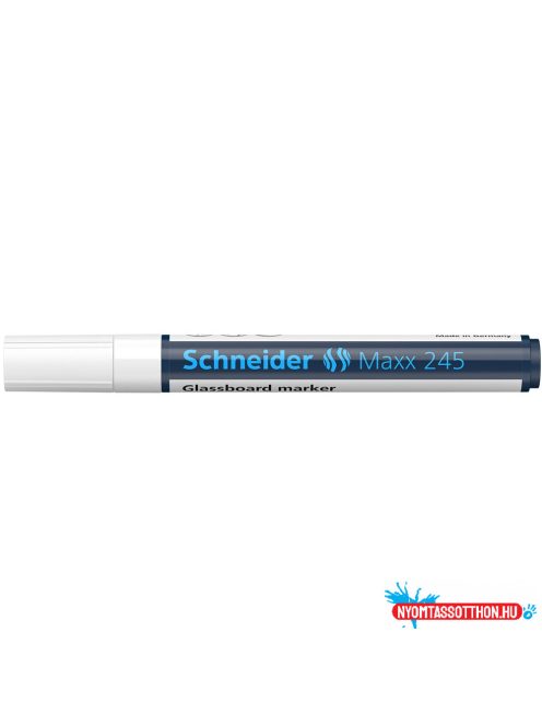 Üvegtábla marker 1-3mm, Schneider Maxx 245 fehér