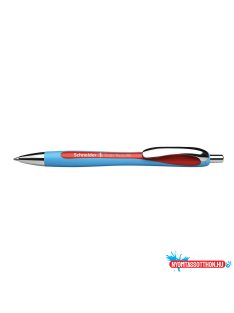   Golyóstoll nyomógombos 0,7mm, Schneider Slider Rave, írásszín piros