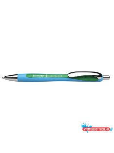   Golyóstoll nyomógombos 0,7mm, Schneider Slider Rave, írásszín zöld