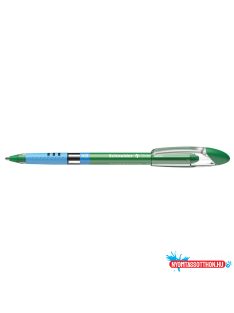   Golyóstoll 0,7mm, kupakos Schneider Slider Basic XB, írásszín zöld