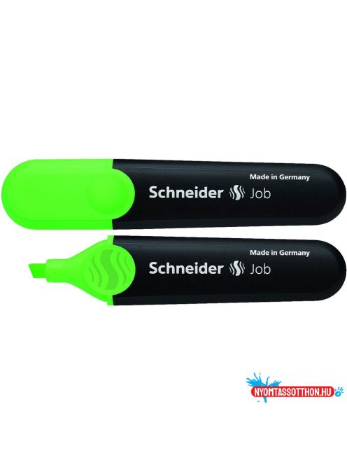 Szövegkiemelõ 1-5mm, Schneider Job 150 zöld