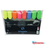 Szövegkiemelõ készlet 1-5mm, Schneider Job 150 6+2 szín