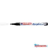 Akril marker 1-2mm, Edding 5300 fekete