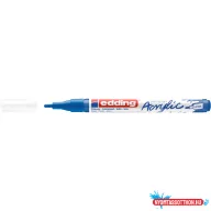 Akril marker 1-2mm, Edding 5300 kék