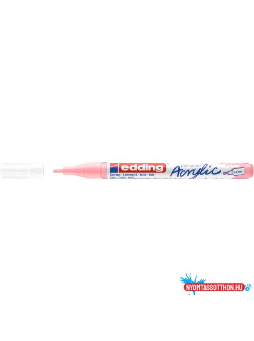 Akril marker 1-2mm, Edding 5300 mályva