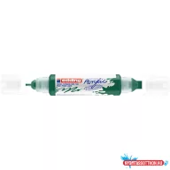   Akril marker 2-3mm, és 5-10mm, 3D kétvégû Edding 5400 moha zöld