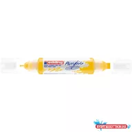   Akril marker 2-3mm, és 5-10mm, 3D kétvégû Edding 5400 citromsárga