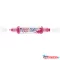 Akril marker 2-3mm, és 5-10mm, 3D kétvégû Edding 5400 magenta