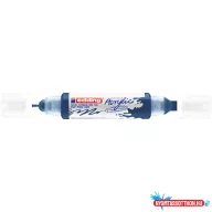   Akril marker 2-3mm, és 5-10mm, 3D kétvégû Edding 5400 éjkék