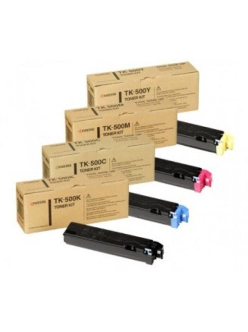 Kyocera TK500Y toner, yellow (Eredeti)