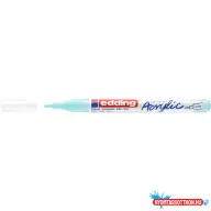 Akril marker 1-2mm, Edding 5300 pasztellkék
