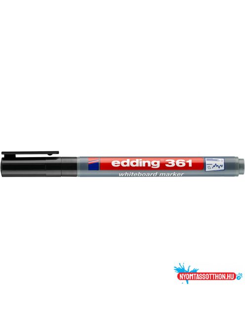 Táblamarker 1mm, kerek Edding 361 piros