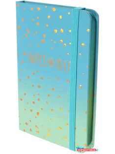 Notes and ideas aranyozott notesz - vonalas