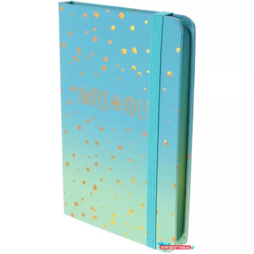 Notes and ideas aranyozott notesz - vonalas (A5)