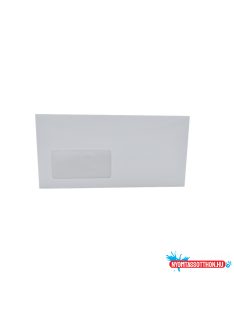   Boríték LC6/5 enyvezett külsõ záródású bal ablakos 45x90mm 114x229mm B20A15 Bluering(R)