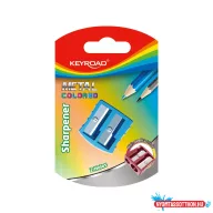   Hegyezõ 2 lyukú fém Keyroad Metal Colourful vegyes színek