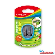 Hegyezõ 2 lyukú Keyroad Rubber vegyes színek