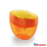   Hegyezõ 3 lyukú tartályos, fedeles 12 db/display Keyroad Tris vegyes színek