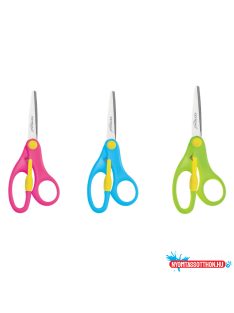Olló 13 cm tompa fejû Keyroad For Kids vegyes színek