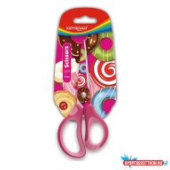 Olló 15 cm hegyes fejû Keyroad Tattoo vegyes színek