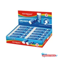 Radír, PVC 20 db/display Keyroad