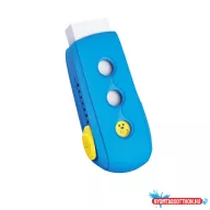  Radír, PVC mentes 20 db/display Keyroad Smile Eraser vegyes színek