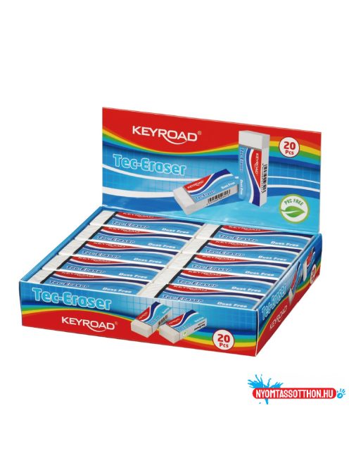 Radír, PVC mentes Keyroad Tec Eraser