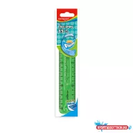 Vonalzó 15 cm, flexibilis Keyroad Flex Draw vegyes színek