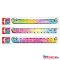 Vonalzó 30 cm, flexibilis Keyroad Flex Draw színátmenetes