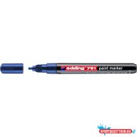 Lakkmarker 1-2mm, kerek Edding 791 kék