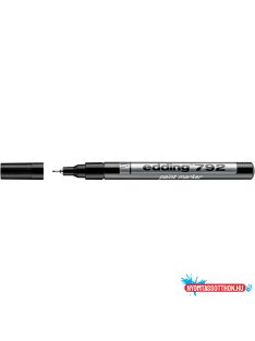 Lakkmarker 0,8mm, kerek Edding 792 fekete