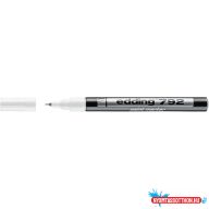 Lakkmarker 0,8mm, kerek Edding 792 fehér