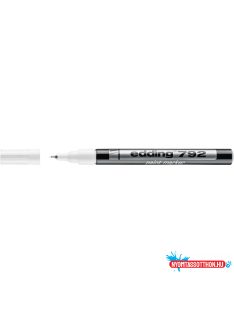 Lakkmarker 0,8mm, kerek Edding 792 fehér