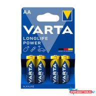 Elem AA ceruza LR06 Longlife Power 4 db/csomag, Varta