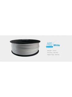 3D FILAMENT 1,75mm ABS White (1kg roll)
