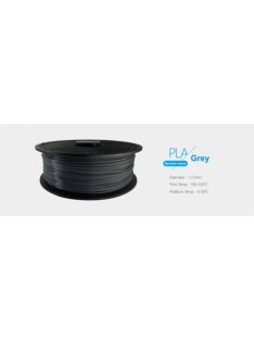 3D FILAMENT 1.75mm PLA Gray / 1kg roll /