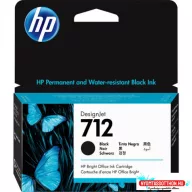 HP 3ED70A Patron Black 38ml No.712 (Eredeti)