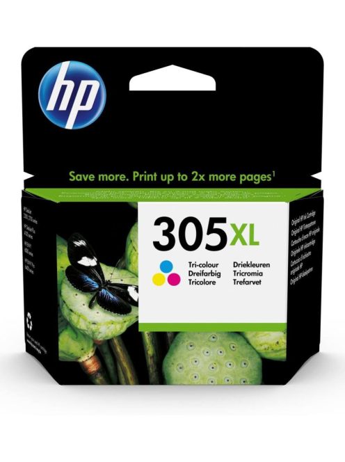 HP 3YM63AE Cartridge Tri-Color No.305XL (Original)