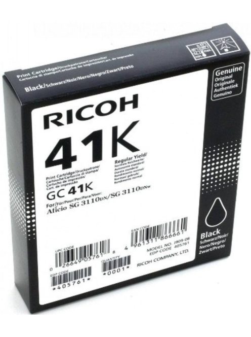 Ricoh SG3110 Gel Black (Original)