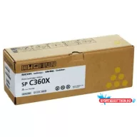 Ricoh SPC360X Toner Yellow (Eredeti)