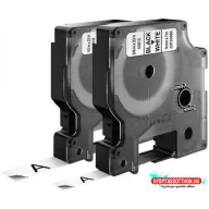 DYMO D1 9mm x 7m White-Black 40913 (For Use)