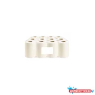 Kéztörlõ 2 rétegû tekercses átmérõ: 14 cm hófehér