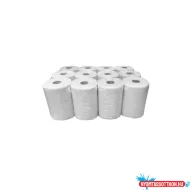   Kéztörlõ 2 rétegû tekercses átmérõ: 14 cm  fehérített