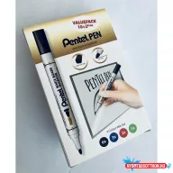   Táblamarker készlet 2mm, kerek Pentel 12 különféle szín