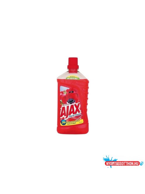 Általános tisztítószer 1000 ml Ajax Floral Fiesta Red Flowers