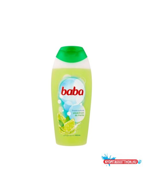 Tusfürdõ 400 ml Baba zöldcitrom