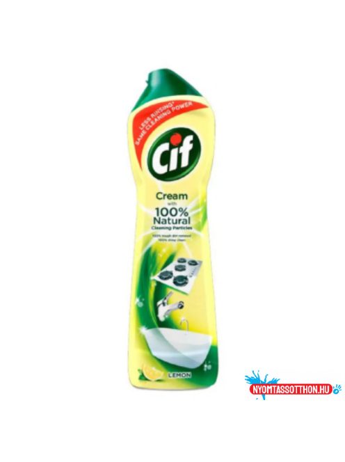 Súrolókrém 500 ml Cif lemon