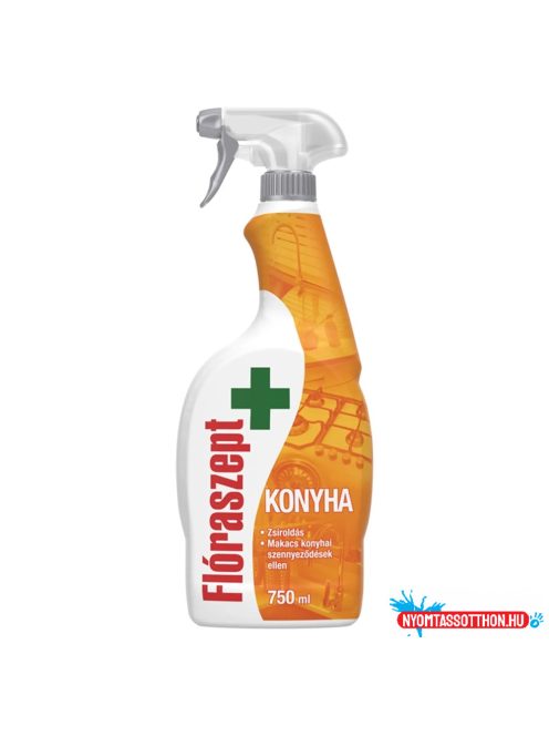 Konyhai tisztító szórófejes 750 ml konyha sleeve Flóraszept