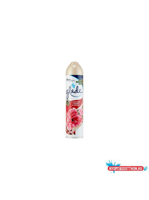 Légfrissítõ aerosol 300 ml Glade(R) zamatos cseresznye és babarózsa