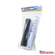   Ablaklehúzó mûanyag gumibetétes szivaccsal 22 cm széles_KCS2277B kék